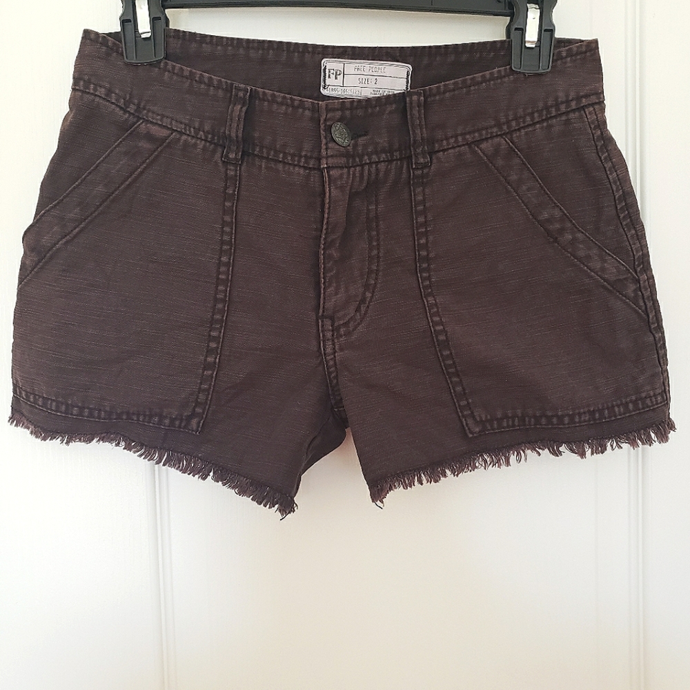 Free People 100% Cotton Shorts, US 2